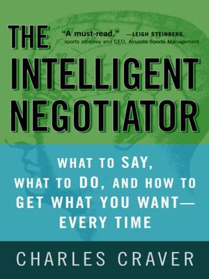 cover image of The Intelligent Negotiator